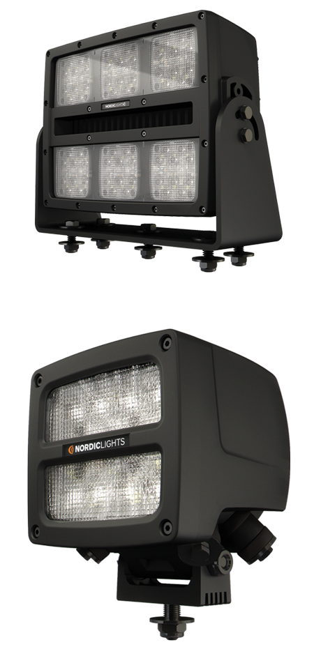 Phares à LED pour excavatrices - NORDIC LIGHTS® - Nordic Lights Ltd.